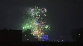 New Year’s Eve Fireworks in Dallas [upl. by Aihseya923]