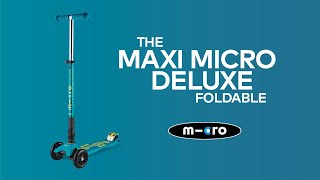 Introducing the New Foldable Maxi Micro Scooter  Micro Scooters [upl. by Mathe]