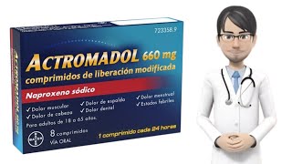 ACTROMADOL 660 mg prospecto actromadol 660 mg comprimidos de liberación modificada para que sirve [upl. by Tolliver940]