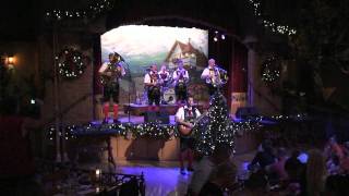 Epcots Germany Biergarten Christmas Show Highlights 121611 Walt Disney World [upl. by Andros52]