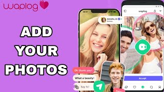 How To Add Your Photos On Waplog App [upl. by Ydnal]