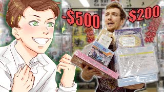 Buying 500 Anime Figures In Japanese Stores [upl. by Anniroc]