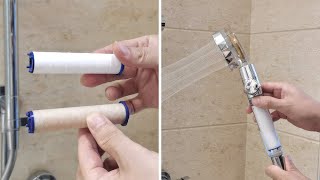 360 Power Shower Header Filter Unboxing 2021 [upl. by Rotce702]