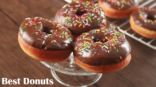 Best Donuts  Doughnuts Recipe By Chef Hafsa  Hafsas Kitchen [upl. by Latsyk]