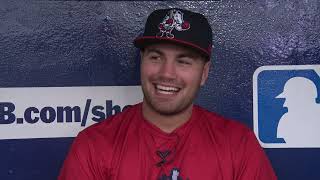 Mets Prospect Kevin Parada talks to the Media 8724 [upl. by Richmound]