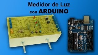 Medidor de Luz con ARDUINO [upl. by Lyrej]