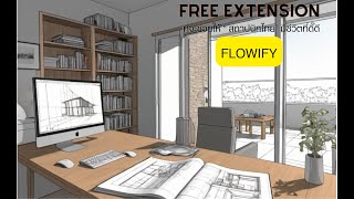 SketchUcation Extension  05  Flowify [upl. by Onirotciv]