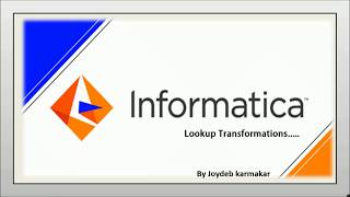 Lookup Transformation In Informatica [upl. by Lorri]