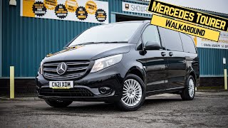 2021 MercedesBenz Vito Tourer Select 119 Detailed Walkaround Walk amp Talk [upl. by Floeter]