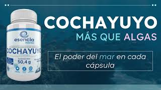 COCHAYUYO ALGAS MARINAS CON FORMULA EXCLUSIVA DE FUCOIDANO  ESENCIA MARINA ECUADOR [upl. by Egroj]