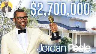 Jordan Peele  House Tour in the Los Feliz Area [upl. by Iadrahs]