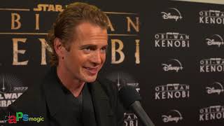 Hayden Christensen Interview at ObiWan Kenobi Premiere  Star Wars Celebration 2022 [upl. by Dennett782]