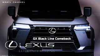 Lexus GX Black Line Comeback for Model Year 2023 [upl. by Leunas]