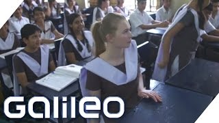 Schüleraustausch EXTREM 19 Stunden Schule am Tag  Galileo  ProSieben [upl. by Rebmetpes]