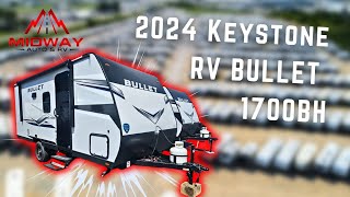 2024 Keystone RV BULLET 1700BH  Midway Auto amp RV [upl. by Helena]