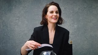 Michelle Dockery On How She Deals With Embarrassing Moments  NETAPORTER [upl. by Javier]