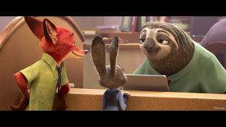 Zootopia  Sloth scene Norwegian [upl. by Nosyrb]