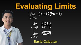 Evaluating Limits  Basic Calculus [upl. by Rma]