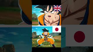 Dragon Ball Z Sparking Zero Eng vs Japanese trending [upl. by Archambault243]