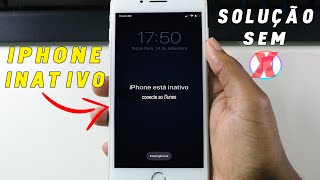 Como Remover iPhone inativo sem usar iTunes  ATUALIZADO 2021 [upl. by Niwri]