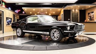 1967 Ford Mustang Fastback Restomod For Sale [upl. by Rihsab]