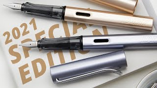 Revealing LAMY 2021 ALStar Special Editions Cosmic and Azure [upl. by Aldo]