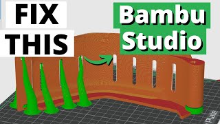 How to Paint Supports and Support Blockers in Bambu Studio [upl. by Asseneg659]