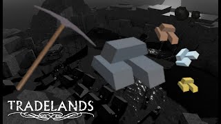 Roblox Tradelands  How to Mine Iron Quickly Easy Guide I Guess [upl. by Adlig]