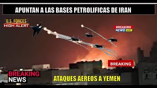 URGENTE Iran ATACA a ISRAEL EEUU destruye plantas petrolíferas de Teheran [upl. by Serrano]