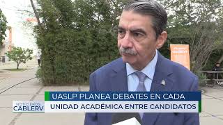 UASLP abierta a los foros con candidatos a puestos de elección dice rector Zermeño [upl. by Oler]