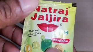 Natraj Jaljira Malty use Indian Spaice Masaledar Jaljira [upl. by Hartill]