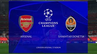 EA SPORTS FC25 UCL Arsenal VS Shakhtar Donetsk [upl. by Gnehc258]