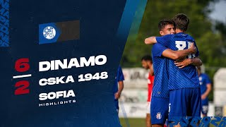 HIGHLIGHTS  GNK DINAMO  FC CSKA 1948 SOFIA 62  Pobjeda Dinama na otvaranju priprema [upl. by Meehaf40]