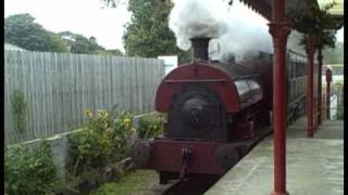 Peckett 040 Saddle Tank steam locomotive at Pallot Steam Museum on Jersey UK Channel Island [upl. by Schear]