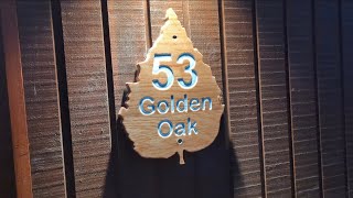 forest holidays golden oak cabin tour at Delamere forest [upl. by Loram]