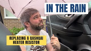 REPLACING A NISSAN QASHQAI HEATER RESISTOR [upl. by Nord643]