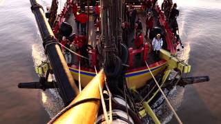 LHermione remonte la Charente [upl. by Wallas]