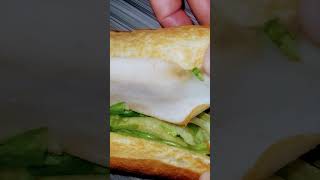 Haloumi sandwich youtubeshorts food [upl. by Petras]