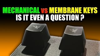 Gaming Keyboards  MECHANICAL vs MEMBRANE  Razer Ornata vs Razer Blackwidow Chroma V2 Review [upl. by Philender]