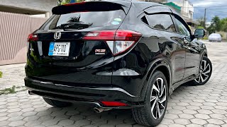 Honda Vezel Hybrid RS 2017 Review A Closer Look at the Stylish Compact SUV [upl. by Ransom]