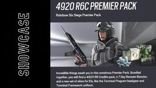 NEW Ela Premier Pack Skin Bundle in Rainbow 6  Showcase 🤩 [upl. by Adnohsek542]