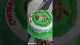 Cricket theme cake with chocolate trufflebangalore for order pls call 9204785041 [upl. by Renruojos]