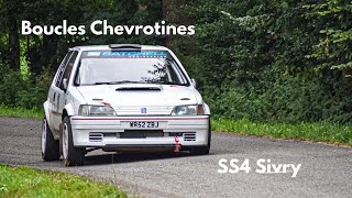 Boucles Chevrotines 2024 SS4 Sivry  Scott Barnes amp Andy Hall  Peugeot 106 Rallye Onboard [upl. by Bautista767]