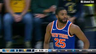 Mikal Bridges  NYK  IND 11102024 [upl. by Artenak]