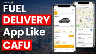 Fuel Delivery App Like Cafu  Fuel Delivery App Explained  On Demand Fuel Delivery App [upl. by Lirva77]