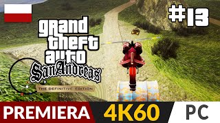 GTA San Andreas PL  remastered 🚲 13 GTA Definitive Edition 👊🏽 Helikopter  PC 4K [upl. by Neelloc422]