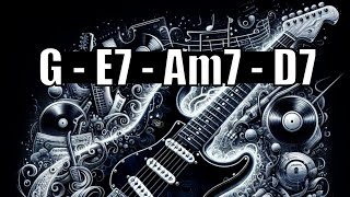 G Major Jazz Backing Track  Medium Swing 1625 [upl. by Akinar736]