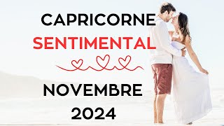 Capricorne ♑️ Tirage sentimental Novembre 2024 [upl. by Snoddy]