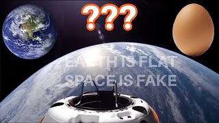 Polaris Dawn Space Walk  Flat Earth [upl. by Sirred]