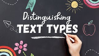 Distinguishing Text Types [upl. by Emera]